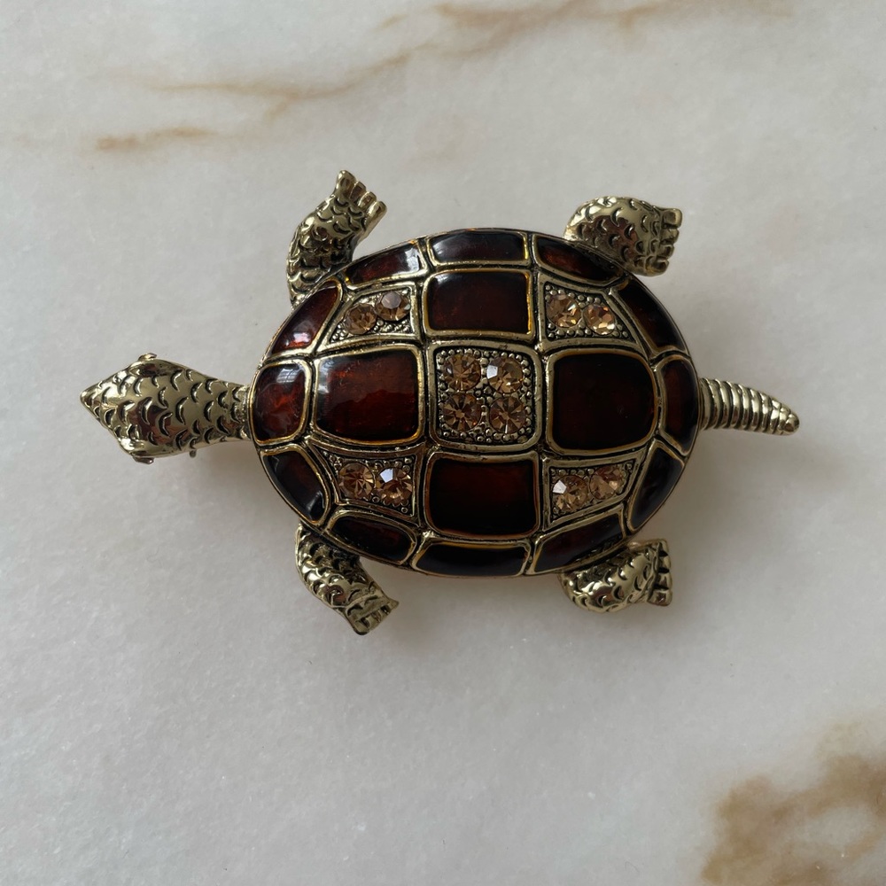 Fashion Large Turtle Brooch